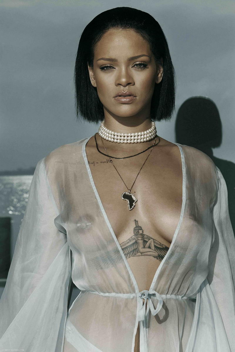 Rihanna big tits