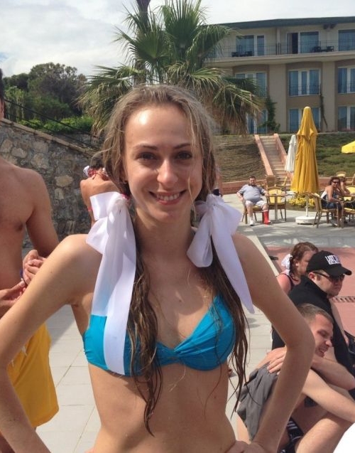 Екатерина Моргунова в купальнике