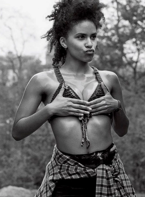 Пикантные снимки Зази Битц (Zazie Beetz)